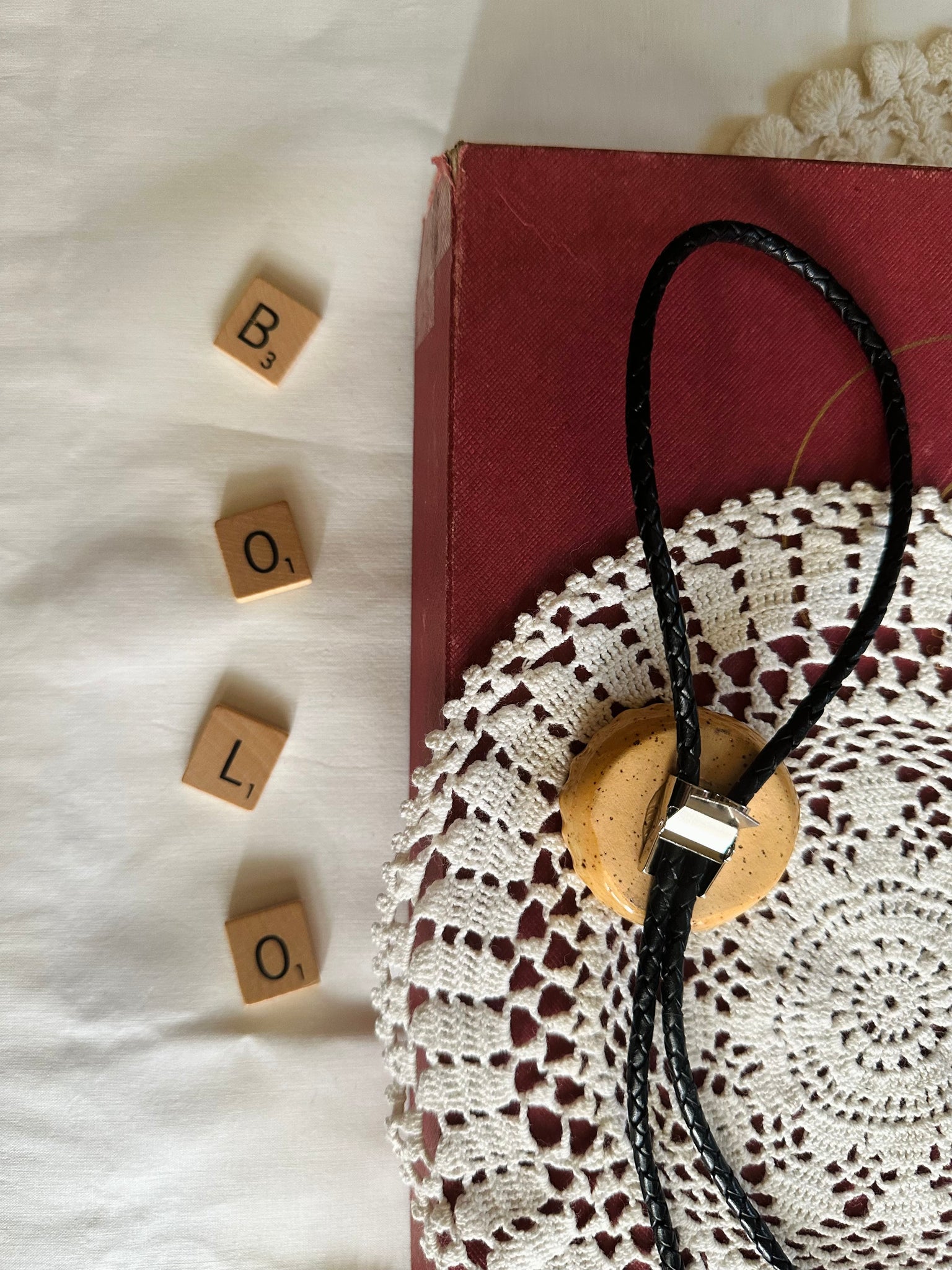 Pie Bolo Tie