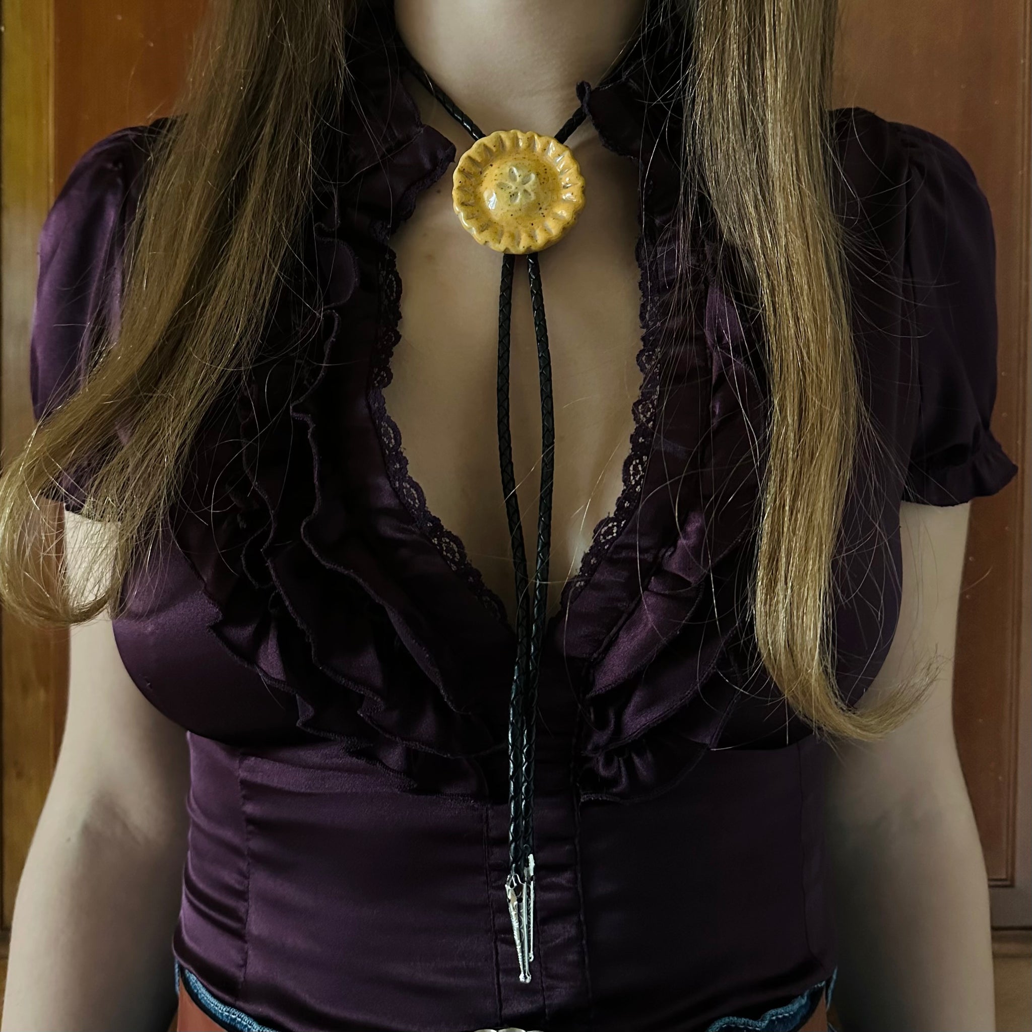 Pie Bolo Tie