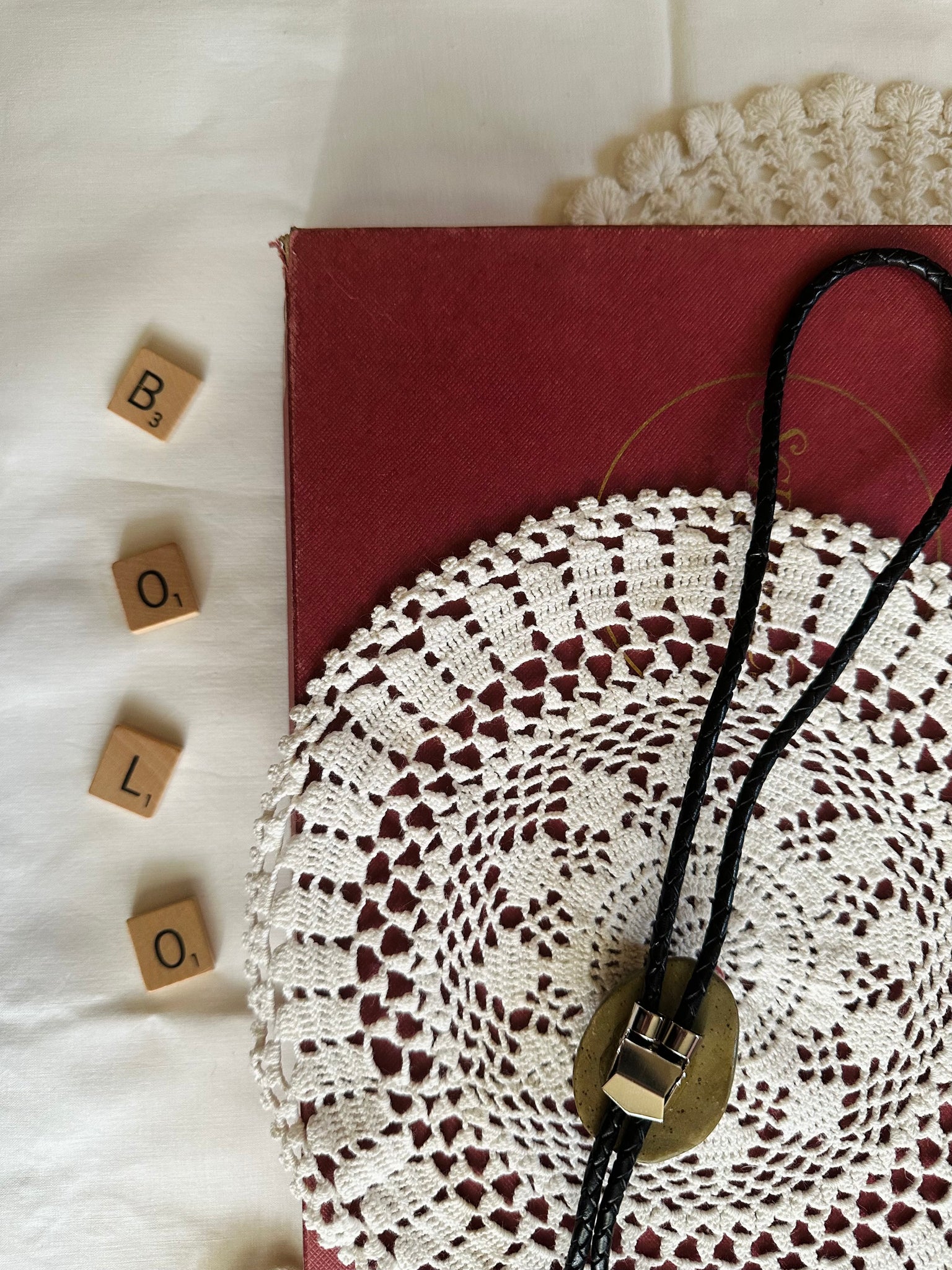 Olive Bolo Tie